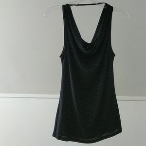 Jennifer Lopez top sparkle ruffle front & back